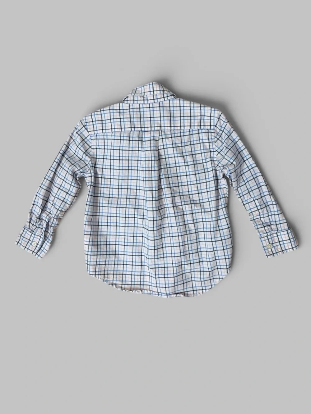 Ralph Lauren Kid's Long-Sleeve Plaid Button Down Shirt